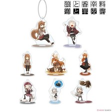 Spice and Wolf - POJEDYNCZA tajemnicza akrylowa stojak i brelok