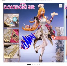 Doki Doki cosplay SR Escoffier costume Genshin Impact