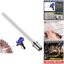 Sand Blaster Long Nozzle 38 Npt Steel Aluminum 7.54 Inch For Soda Walnut Media Sand Blaster Long Nozzle 38 Npt Steel Aluminum 7.54 Inch For Soda Walnut Media