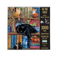 SUNSOUT INC - On The Shelf - 1000 pc Jigsaw Puzzle by Artist: Chriss (US IMPORT)