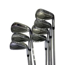 TaylorMade Qi Iron Set 6-9,Pw,Aw,Sw 7pc Flex Regular Air Speeder TM Graphite