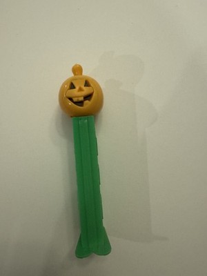 Pumpkin PEZ Dispenser, Green Stem, Holiday & Seasonal Theme