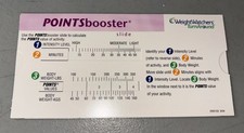 Weight Watchers WW TurnAround Points Finder - Booster Slide Slider Calculator