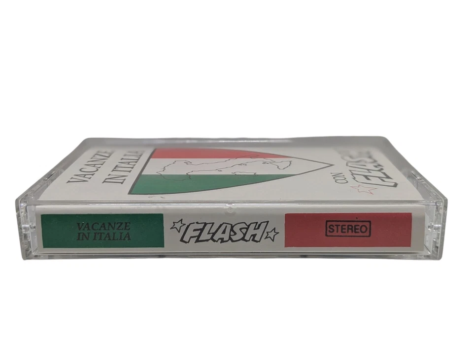 Vintage Vacanze in Italia Con Flash Cassette Tape Italian Music Compilation RARE - Image 2 of 4