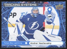 2025-26 Upper Deck Series 1 Tracking Systems Andrei Vasilevskly #TS-14 Lightning