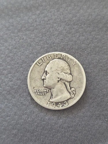 1943 25C Washington Quarter 90% Silver