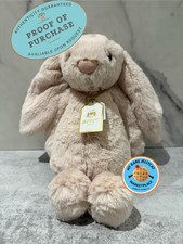 *Rare* Jellycat Bashful Luxe Bunny Willow Medium - Brand New W/ Tags w/dust bag
