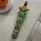 Vintage Teenage Mutant Ninja Turtles rare 1992 bubble sword sheath included