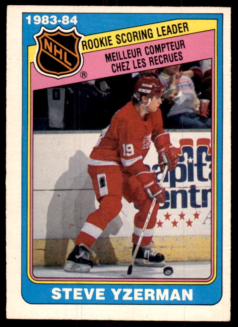 1984-85 O-Pee-Chee #385 Steve Yzerman