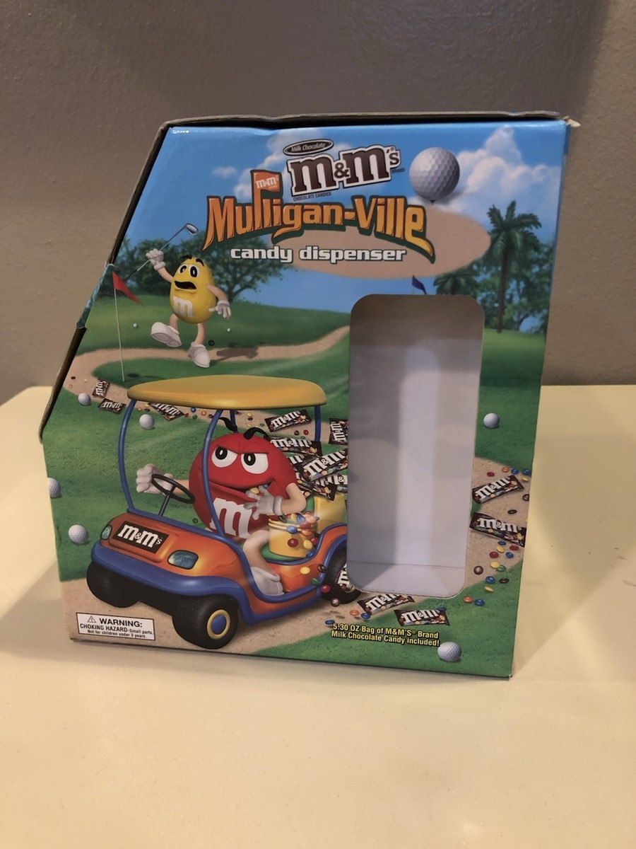 Vintage M&M's Candy Dispenser Mulligan-Ville FIRST IN A SERIES