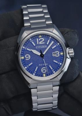 Citizen Eco-Drive Blue Dial Date Indicator Men's Watch AW1571-76L