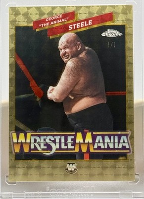 2026 Topps Chrome WWE SuperFractor 1/1 George ''The Animal'' Steele One of One