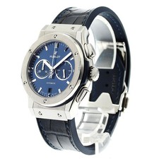 HUBLOT Classic Fusion Chrono Bluff Titanium Blue 541.NX.7170.LR TO259483 3
