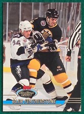 Glen Featherstone - 1993-94 Stadium Club #372 - Boston Bruins Hockey Card