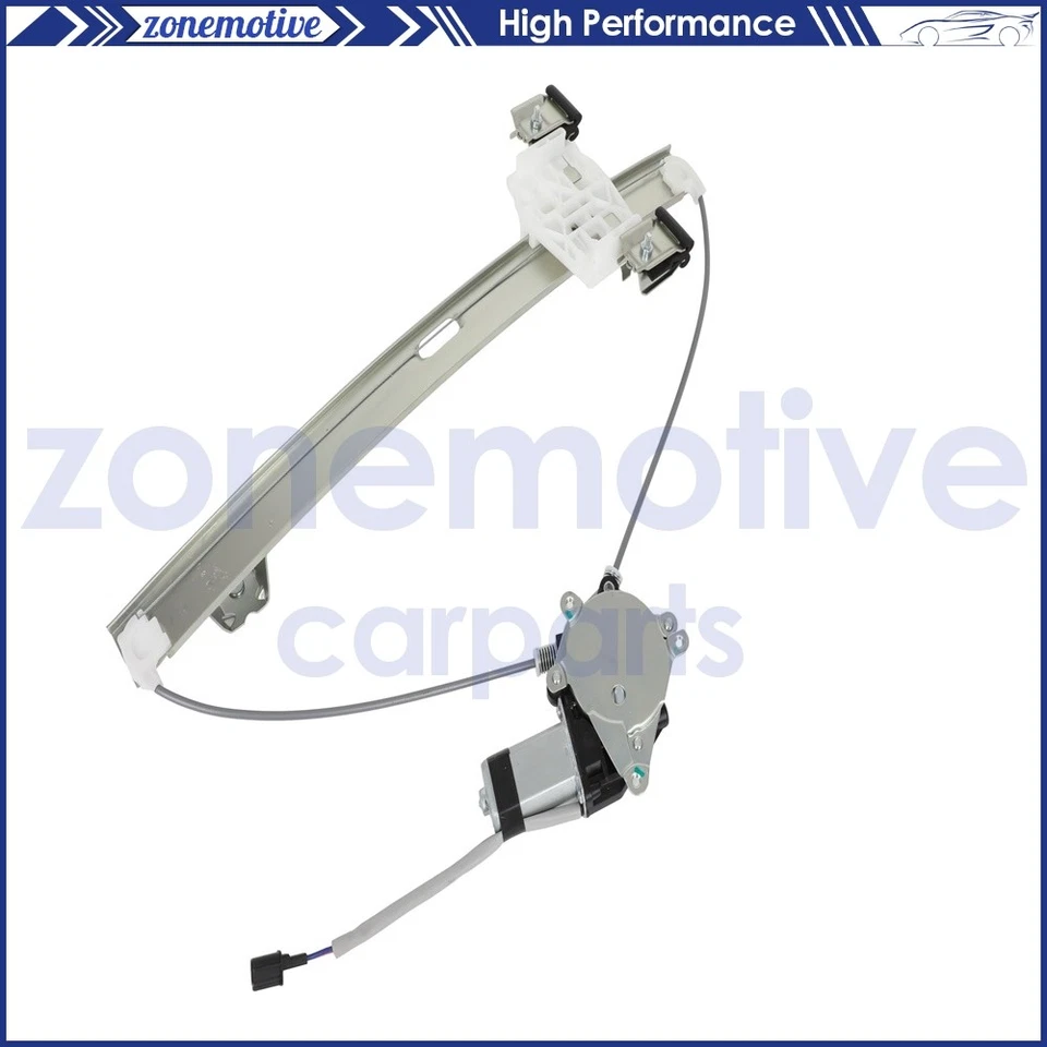 For 2004-2013 2014 Ford F-150 Window Regulators w/ Motor Rear Left & Right Side Foto 2 de 4