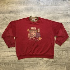 Vintage 90s Gophers Sports Sweatshirt Antique Collector Adult Size XL - USA Made