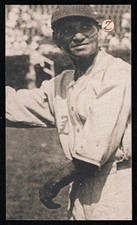 KING SOLOMON "SOL" WHITE -Spot the Winner "Z" Tobacco Card - PHILADELPHIA GIANTS