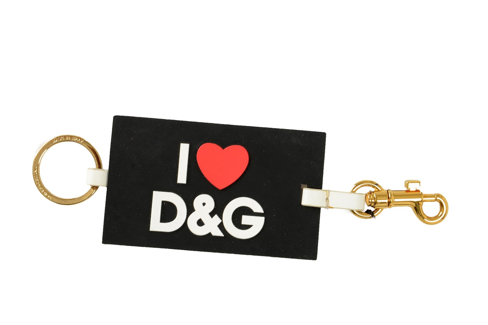 Брелок с логотипом Dolce - Gabbana I Love D-G K-Ring 23990₽