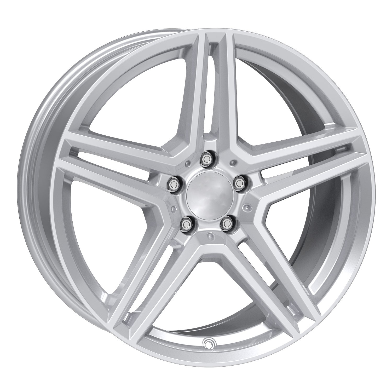 Rial Wheels M10 8.5Jx18 ET48 5x112 SIL for MERCEDES-BENZ A C CLA E GLA GLB