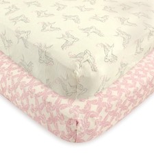 Unisex Baby and Toddler Organic Cotton Crib Sheet, Bird, One Size
