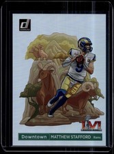 2022 Panini Donruss Football Matthew Stafford #SBD-MS Super Bowl Downtown!