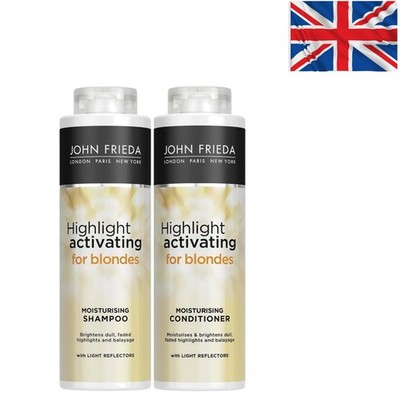 Revitalize Faded Highlights with John Frieda Moisturizing Shampoo & Conditioner