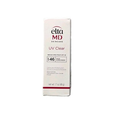 EltaMD UV Clear Breitspektrum Gesichts-Sonnenschutz LSF 46. Beruhigt| Feuchtigkeit 48ml