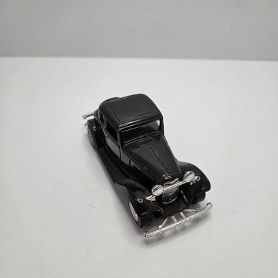 Vintage Yatming 1932 Ford Coupe Black Diecast 1:64 Classic Car Hong Kong #8501