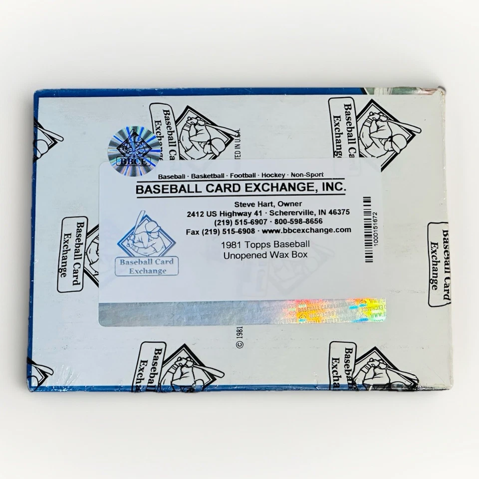 1981 Topps Baseball Wax Box, BBCE Authenticated in 2025 - Image 2 of 2