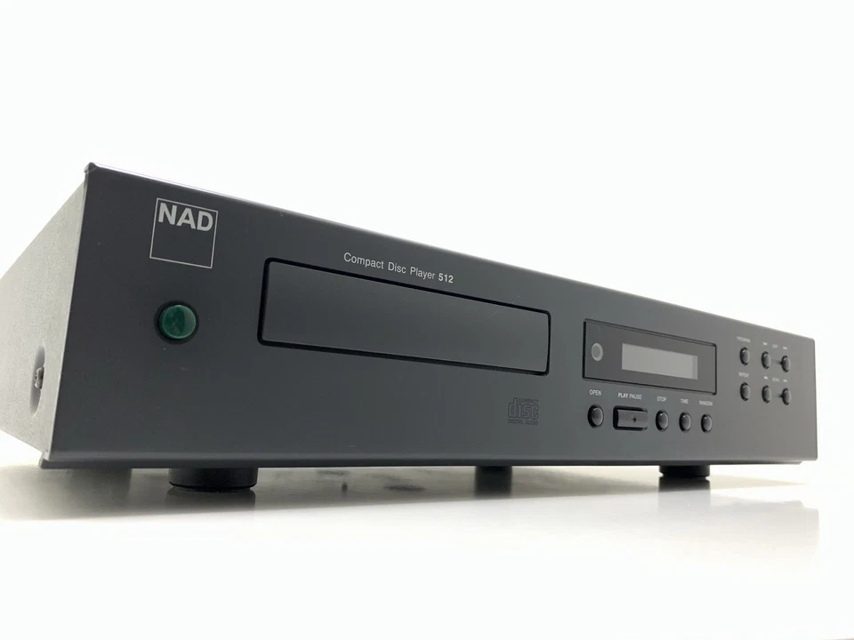 NAD 512 High End Digital Compact Disc Player CD Vintage 1996 WORK Good Look - Imagen 4 de 4