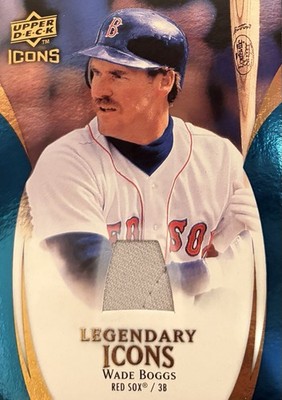 2009 Upper Deck Icons Legendary Icons Blue Jerseys Wade Boggs #LI-WB HOF $$$