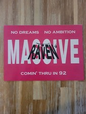 Raven 4 Massive 1992 Rave Flyer