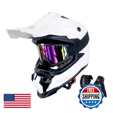 1Storm Adult Motocross Helmet Atv Dirt Bike Bmx Mx Downhill Mountain Helmet