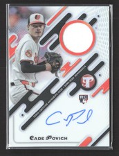 2025 Topps Pristine Cade Povich #PPAR-CP Autograph Relic RC