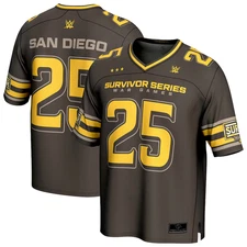 WWE ProSphere Survivor Series 2025 Football Jersey Medum SAN DIEGO EXCLUSIVE 