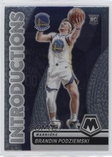 2023-24 Panini Mosaic Introductions Brandin Podziemski #16 06qx