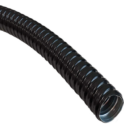 Electriduct 1/4 Pvc Coated Liquid-Tight Galvanized Steel Flexible Metal Conduit