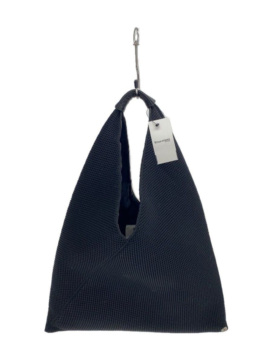 MM6 tote bag triangle -- black mesh stain Used | eBay