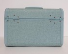 Vintage 1950s Samsonite Streamlite Train Case Blue Cosmetics Travel Mid-Century — photo 9