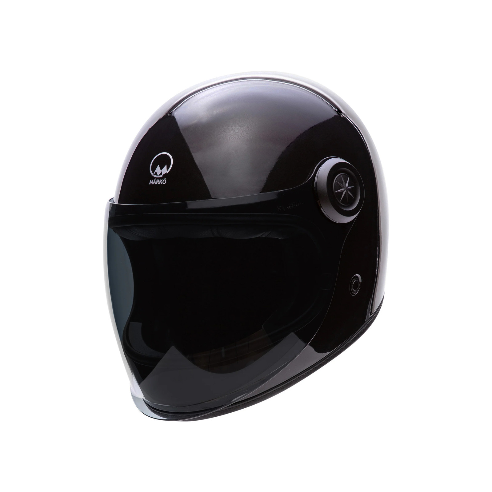 Casque intégral Darkside Noir XS avec écran anti-rayures