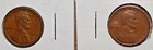 1909-P AND 1909 VDB Lincoln Cent Penny - Lot of 2 Coins