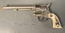 Vintage Western Large Cowboy 45 Toy Replica Cap Gun Read 