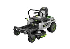 EGO ZT4201E-L ZERO TURN MOWER 107CM ZERO TURN WITH 4 X 10AMP BATTERIES FREE 