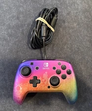 PDP Rematch Wired Controller Super Mario-Star Spectrum for Nintendo Switch!
