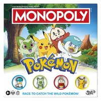 Monopoly Pokemon Edition Brettspiel FüR Kinder Von Hasbro Alter 8+