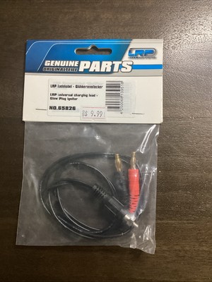 LRP UNIVERSAL GLOW PLUG IGNITOR CHARGING LEAD - New 