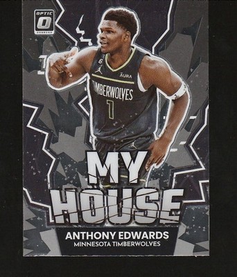 Anthony Edwards - 2022-23 Panini Donruss Optic - My House #19
