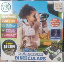 LeapFrog Magic Adventures Binoculars Electronic Learning Toy Digital Screen 10x  