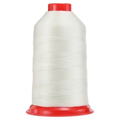 962 Yards Bonded Nylon Sewing Thread 630D/3 Nylon Upholstery Thread White