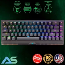 Razer Blackwidow V3 Mini 65% Mechanical RGB Chroma Gaming Keyboard Yellow Switch